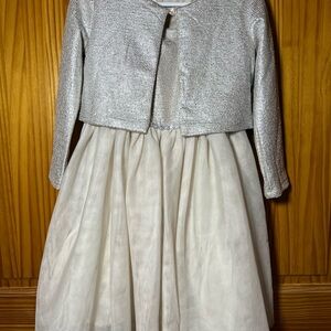 Sparkly Dress and Cardigan